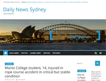 Tablet Screenshot of dailynewssydney.com